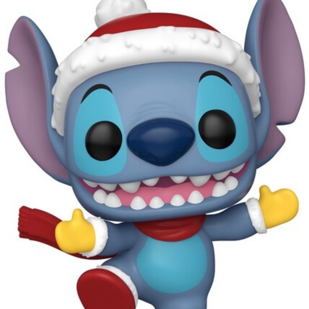 NEW/MINT FUNKO POP! Disney: Stitch Holiday: Stitch w/Hat #1503 ~ FAST SHIPPING!
